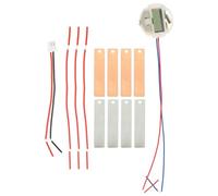 MUSISALY DIY Fruit Battery Kit with Zinc-copper Plates and Electronic Clock, Science Experiment Educational for Students, Sensory Stem Learning and Potato Energy Set