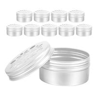 MUSISALY Dog Nose Training Tool Aluminum Odor Sniffle Case 10pcs with Cover for Working Dogs and Explosive Scent Detection