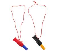 MUSISALY Duck Hunting Whistle Portable Plastic Outdoor Calling Whistle with Realistic Duck Sound Simulation 2pcs for Wildlife Photography and Nature Exploration
