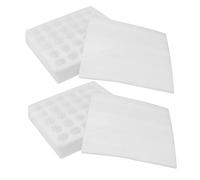 MUSISALY Egg Storage Trays with Lids 2 Pack Household Egg Holders - Design Easy to Clean