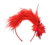 MUSISALY Elegant Women's Headband Plume Hair Band for Festival Wedding Prom Photo Session