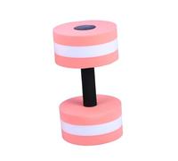 MUSISALY EVA Floating Dumbbell for Swimming and Aquatic Exercise Low Water Absorption EVA Material Comfortable Grip Pool Fitness Equipment for Men Women Pink