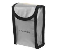 MUSISALY Explosion-Proof Lightweight Portable Fireproof Safety Protection Pouch for Lithium Battery Storage Bag, PVC Non-Woven Fabric Lipo and Lithium Batteries Workshop and Travel Use