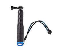 MUSISALY Extendable Waterproof Camera Monopod Selfie Stick for Camcorder and Sports Camera 19 Inch 48cm Aluminum Alloy Rod with Rubber Grip Multi-purpose Portable for Photography