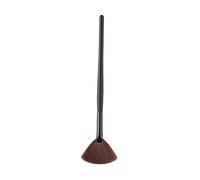MUSISALY Face Brush with Soft Bristles Black Wooden Handle for Blush Highlighter Application Versatile Makeup Brush for Finish Random Color