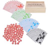 MUSISALY Family Gathering Russian Bingo Game with Number Chessboard and Educational Party Chess Game for Travel-friendly Box Number Recognition and Logic Skills Interactive Fun for Parties