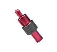 MUSISALY Fishing Landing Net Connector Anti-rollover Joint 8mm Screw Fish Mesh Adapter for Carp Fishing Landing Nets with Red Protective Sleeve