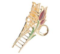 MUSISALY Flower Hairpin Tulip Claw Clip Non Slip Jaw Clip for Girls Hair Accessories for Women