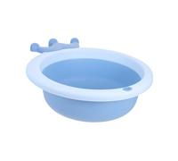 MUSISALY Folding Face Wash Basin Portable Collapsible Tub for Camping Outdoor Kitchen Multipurpose Foot Washing and Beverage Ice Bucket Compact Storage for Newborn Cleaning and Household