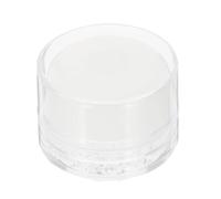 MUSISALY French Nail Art Silicone Stamper with Lids for Quick Pattern Creation, White Nail Art Transfer Printing Stamper Suitable for Home DIY and Professional Salon Use