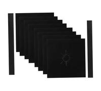 MUSISALY Gas Stove Protective Pad Reusable Square Splash Pad for Gas Stove Top Covers Non-stick Burner Protectors Oil Splash Guard for Kitchen Cooktop