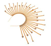 MUSISALY Gold Hair Bands for Women Goddess Headpiece Elegant Sunburst Headband Versatile Festival Headwear Snake Headpiece Accessory