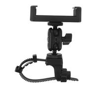 MUSISALY Guitar Phone Mount: Portable Phone Stand Attachable Lyre Holder for Musical Instruments - Cellphone Mount for Desktop Practice Ensembles and Teaching