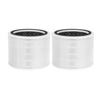 MUSISALY H13 Hepa Air Purifier Filter 2pcs Compatible with Levoit Core 200s Activated Charcoal Air Filtration Cartridge for Home and Office Quality Improvement