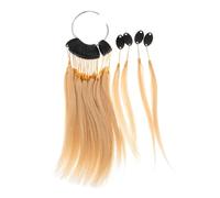 MUSISALY Hair Coloring Kit Real Human Hair Strands Dye for Practice Salon Home Use