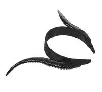 MUSISALY Halloween Devil Horn Hair Band Headband Gothic Style Plastic and Resin Material Comfortable to Wear Easy to Put on Parties and Cosplay
