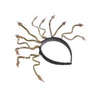 MUSISALY Halloween Medusa Snake Headband for Women Lightweight Costume Headdress Non Fading Egyptian Cosplay Hair Decor Reusable Halloween Hair Band with Stable Frame