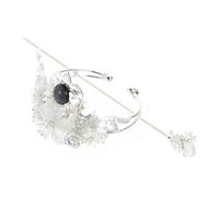 MUSISALY Han Style Hairpin Han Tiara Set Alloy Chinese Ancient Style Fine Workmanship Delicate Details for Chinese Tradition Holidays Photo Prop