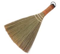 MUSISALY Handheld Cleaning Broom Desktop Broom 12.18x6.88x0.86in Bamboo Soft Bristle High Durability Simple Design for Daily Life and Kitchen Cleaning