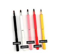 MUSISALY Handy Lip Brush Retractable Design Nylon Fiber Lipbrush Makeup Tool Kit for Travel