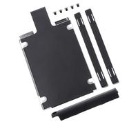 MUSISALY Hard Drive Base and SSD Mounting Bracket Metal Cage with Complete Accessory Kit and 7mm Thickness Suitable for Portable Hard Drives and Laptop Upgrades