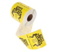 MUSISALY Heavy Package Team Lift Labels Roll Adhesive Caution Stickers for Moving Boxes Strong Attachment Warning Stickers for Shipping and Packing Safety