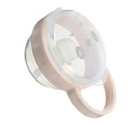 MUSISALY Holder Case Portable Hook, Dustproof Pacifier Storage Box for Travel and Hygiene, Container for On-The-Go Use, Panda Design