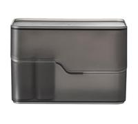 MUSISALY Home Storage Box Desktop Storage Case 16.4 X 11 X 9 CM Multifunctional for Women Office Table and Bathroom Vanity Organization