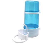 MUSISALY Hut Shape Automatic Food Dispenser 3pcs Plastic for Birds and Small Pets with Refillable Design and Suitable for Hedgehog and Hamster Feeding