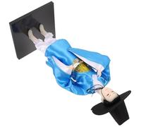 MUSISALY Korean Hanbok Doll Figurine Traditional Korean Style Collectible Handicraft Man Figure Home and Restaurant Decor Desktop Ornament with Bright Colors and Stable Structure