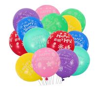 MUSISALY Latex Balloon Kit for Birthday Party Decorations Rainbow Balloons and Easy to Use for Creating Memorable Moments at Your Celebration