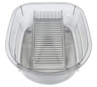 MUSISALY Laundry Basin and Protects Sink from Stains for Hand Washing Clothes with Washboard Made of Sturdy Pp Material , Easy to Carry and Washing Vegetables for Home Use