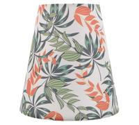 MUSISALY Leaf Print Fabric Lampshade for Table and Wall Lamps Bell Shade with Socket Decorative Leaf Pattern Cover for Floor Lamp Replacement 3.5" X 5.9" X 6.3" Artistic Home Lighting