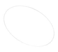 MUSISALY Lightweight Acrylic Round Disks Smooth Edged Circle Sheets for Crafting and Framing 20cm Plastic Disc