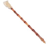 MUSISALY Long Handle Back Scratcher for Adults with Ox Horn Material, Smooth Surface Does Not Hurt Skin, Creative Hammer Massager Design for Effective Back Itching Relief and Household Use