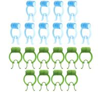 MUSISALY Lung Breathing Training Clips Portable 20Pcs Nose Stop Clips for Nasal Correction and Epistaxis Care