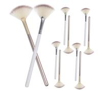 MUSISALY Makeup Brush Set 10pcs Chinese Makeup Brushes Esthetician Supplies for Acid Essence Applicator Travel Size
