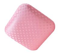 MUSISALY Manicure Hand Cushion and Nail Art Arm Rest Pillow, Small Pink Quilted Hand Pad for Manicure, Reusable Elbow Support for Nail Technicians and Salon Use