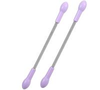 MUSISALY Manual Spring Epilator and Home Use for On-the-go Grooming 2pcs Hair Removal Cosmetic Instrument with Stainless Steel Material Lightweight Design Reduces Irritation Random Color