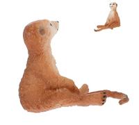 MUSISALY Meerkat Figurine Model Toy for Boys and Girls Simulation Realistic Animal Figure Educational Decoration for Children African Wildlife Collectible Figurine