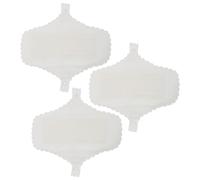 MUSISALY Menstrual Reusable Pad 3Pcs Washable Cotton Leakproof Breathable Period Pads with Snap Closure for Women
