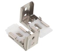 MUSISALY Metal Blinds Mounting Bracket 2pcs Window Shade Mounting Clamp Venetian Blind Middle Support Brackets Cordless Holder Hardware for Home