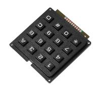 MUSISALY Microcontroller Keyboard Module Matrix Keypad Button Membrane Keyboard Array for DIY Projects and Industrial Use
