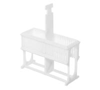 MUSISALY Microscope Slides Staining Rack Slide Plastic Storage Holder for Laboratory Use Easy to Operate and Sturdy Design for Research and Experiments