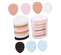 MUSISALY Mini Finger Powder Puff for Precision Makeup Application Travel-friendly for Loose Powder Cream Foundation