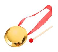 MUSISALY Mini Gong Mallet Boys and Girls Musical Instrument Gong for Boys and Girls Hand Percussion Traditional Chinese Instrument Decorative
