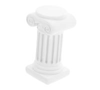 MUSISALY Mini Roman Column Resin Pillar Realistic Ancient Architecture Sculpture for Tabletop Home Decor Smooth Surface Versatile Decorative Accent for Desk Bookshelf