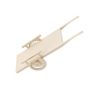 MUSISALY Miniature Dollhouse Farm Tool Model Set with Mini Tipper Cart, Old Farmhouse Wheel Craft, and Village Landscaping Accessories for Fairy Garden and Miniature House Decor