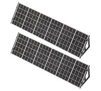 MUSISALY Miniature Solar Panel, 2pcs Black PLA Mini Solar Panel Module for Architectural Sand Table Models, Road Scene Simulation and Model Scenery