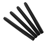 MUSISALY Money Tester Pen 4pcs Plastic Slant Tip Lightweight Design Portable Banknote Verification Marker for Supermarkets Cash Authenticity Check